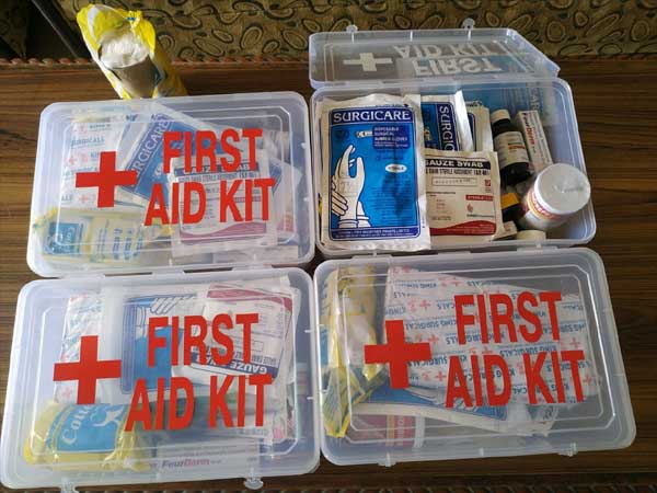 First Aid Kit @ Saini Bar College, Bulhowal